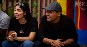 Juanda Caribe y Mariana Zapata