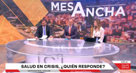 Periodista RCN, ministro de Salud.