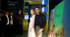 Falcao y Lorelei su esposa. Foto: Colprensa