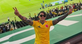 Yeferson Cossio en el Mundial. Foto: Facebook oficial de Yeferson Cossio.