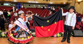 Bianca, la pequeña cucuteña que conquistó la corona nacional del folclor.