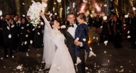 Luisa Fernanda W y Pipe Bueno se casaron en la Catedral de Sal de Zipaquirá: así fue la boda
