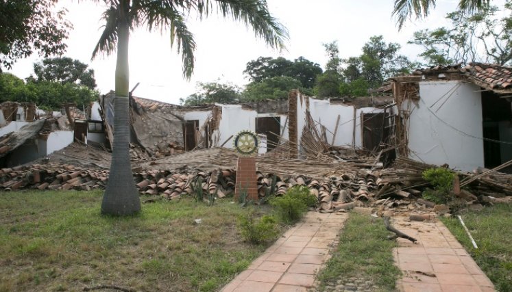 La Casa de la Cultura Arnulfo Briceño tiene aproximadamente 200 años de fundada. 