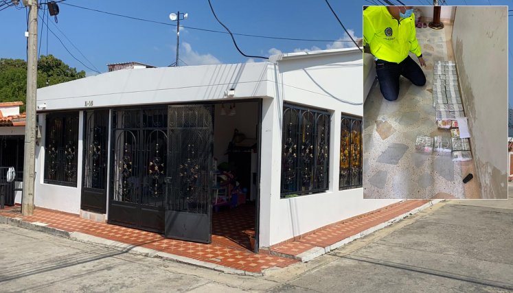 La Policía Antinarcóticos decomisó $3.348 millones en efectivo. / Fotos: Policía.