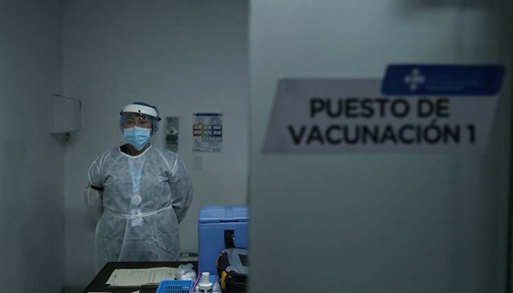 Jornadas de vacunación en Colombia. Foto: Colprensa