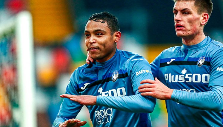 Luis Fernando Muriel alcanzó los 13 goles en la temporada./Foto: AFP