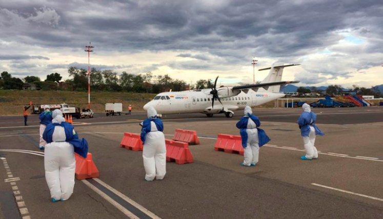 10,09 millones de pasajeros se movilizaron en vuelos, a octubre, según la Aerocivil.  Foto: Archivo La Opinión