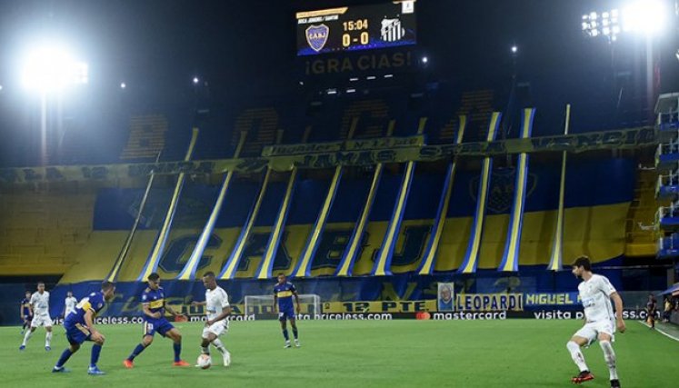 El laboratorio hizo los procedimientos a Santos y a Palmeiras, que el martes goleó 3-0 a River Plate en Argentina en la otra llave de la semifinal. (Foto: AFP)