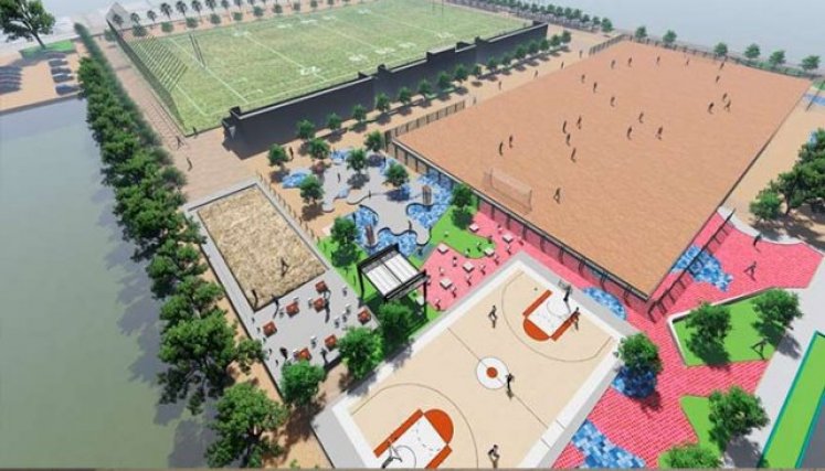 Así será el complejo deportivo que construirá la alcaldía en el barrio Niza./ Foto:Cortesía/La Opinión