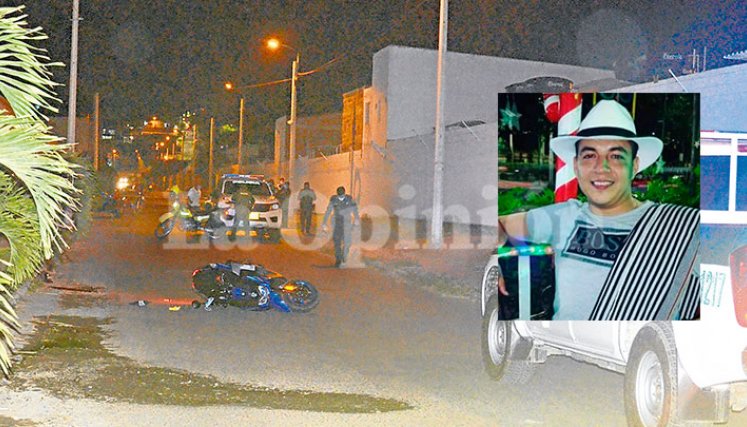 En este punto del barrio Villa Antigua ocurrió el homicidio del hombre de 29 años/Foto Laura Serrano.