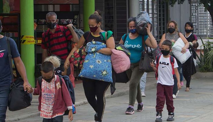 La migración venezolana ha desatado una gran crisis económica y social.