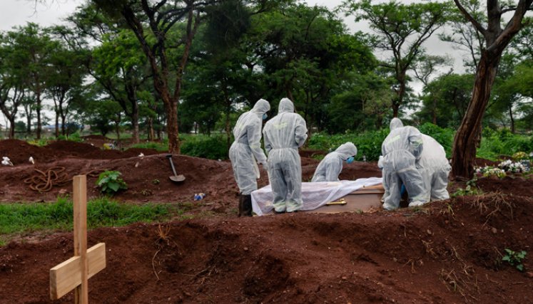 Zimbabue registra 32.000 casos y más de mil muertos por coronavirus. / Foto: AFP