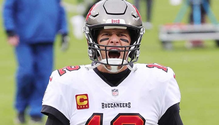 Tom Brady una de las grades estrellas de la NFL.
