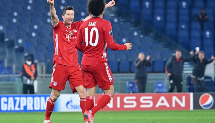 Bayern Múnich venció 1-4 a la Lazio en los octavos de Champions./Foto: AFP