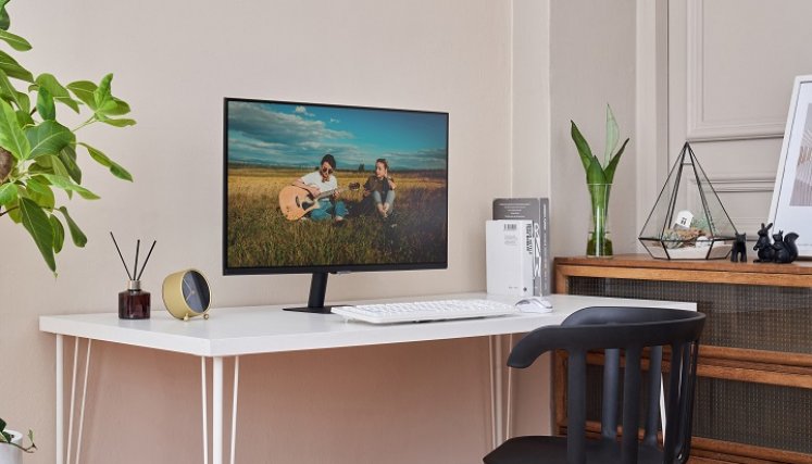 Una mayor superficie de trabajo permite más comodidad. /Foto:Samsung