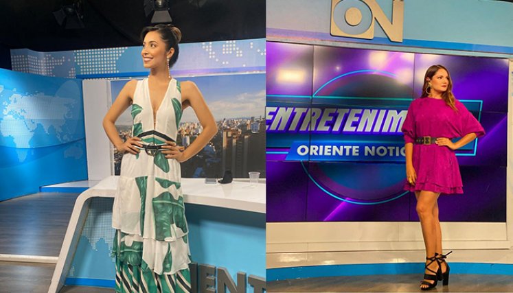 Natalia Arévalo es comunicadora social-periodista y además de ser presentadora de televisión es imagen de varias marcas y Silvia Becerra Hernández es modelo, empresaria y representó a Santander en el Reinado Nacional de Belleza en el 2009.
