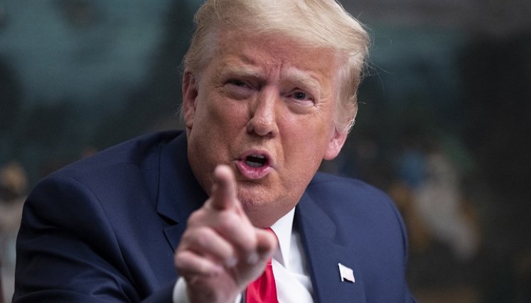 Trump -que está en Florida tras dejar la Casa Blanca el 20 de enero- no comparecerá en la argumentación del proceso. /Foto: AFP 