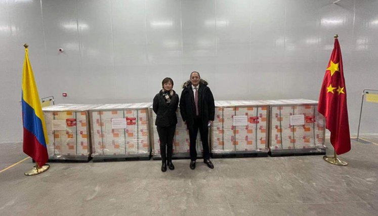 192 mil dosis de la firma Sinovac.