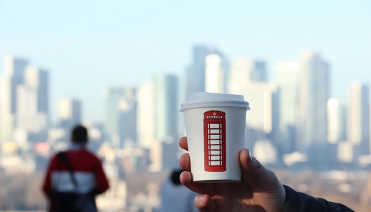 Amar café, la bebida colombiana en Londres. /Foto: Cortesía