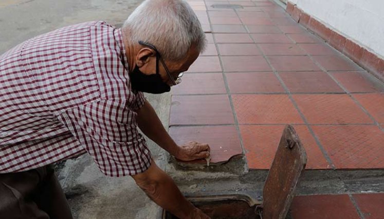 Se desbordó el hurto de medidores de agua en Los Patios./Foto Alfredo Estévez