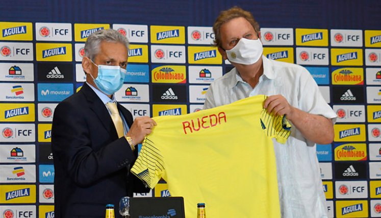 Reinaldo Rueda fue presentado como nuevo técnico de la Selección Colombia.