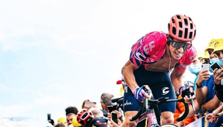 Esta iba a ser la primera carrera de la temporada de Urán. / Foto: EF Pro Cycling