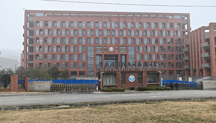 Instituto de Virología de Wuhan en Wuhan en la provincia central de Hubei en China