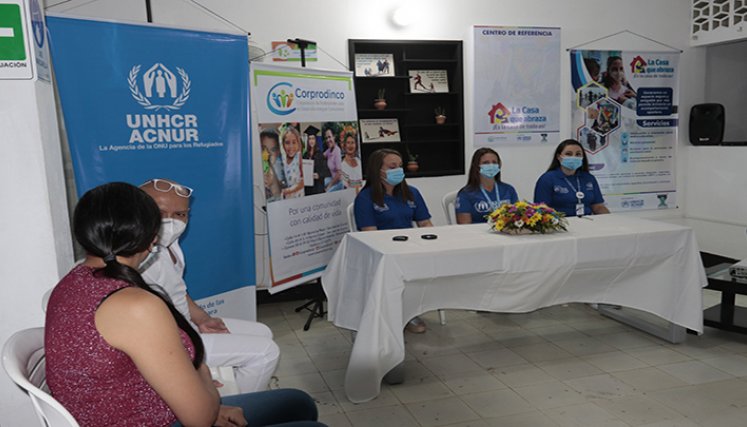 Los profesionales de Corprodinco atenderán a los migrantes que requieran atención jurídica y psicosocial. 