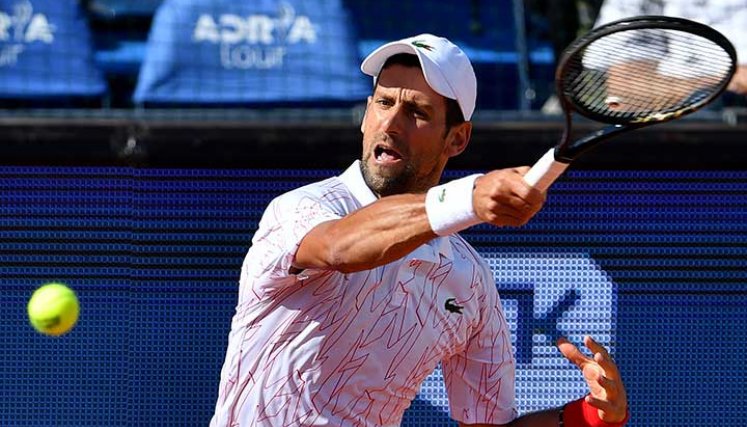 Novak Djokovic, tenista serbio.