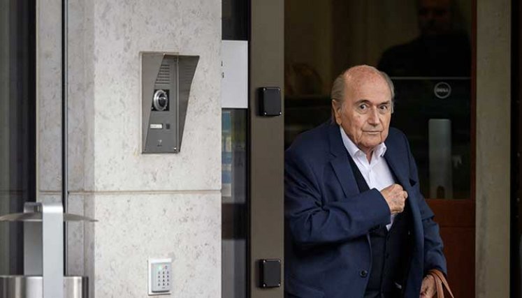 Joseph Blatter, expresidente de la Fifa