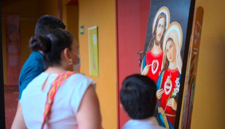Se rinde homenaje al artista ocañero Juan Carlos Manzano quien ha dejado huella en las artes dramáticas de la región. / Cortesía