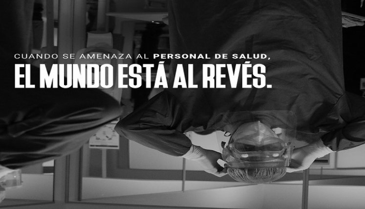 La iniciativa busca promover el respeto hacia el personal de salud./Foto: Cortesía