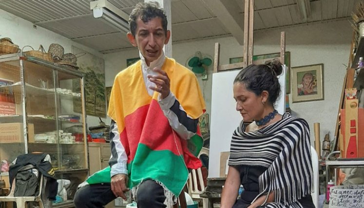 Sólo queremos ser tratados con respeto y exigimos un espacio de preminencia en este año: Ángel Cruz, poeta del pueblo.  Foto: Cortesía/ La Opinión 