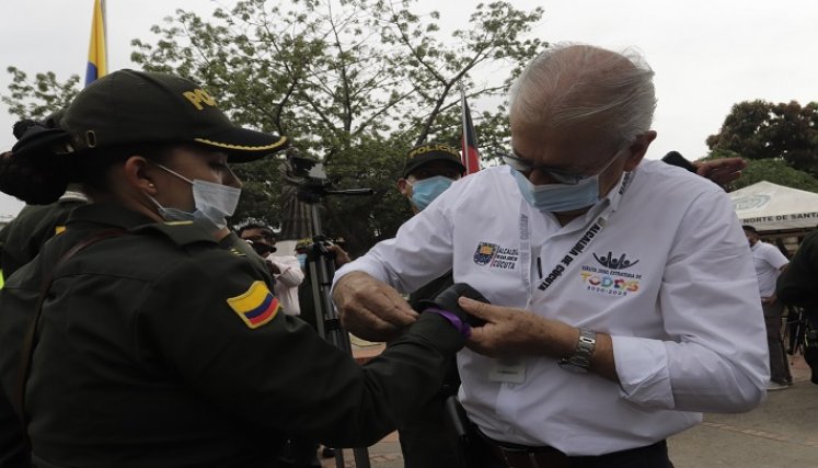 Alcalde Jairo Yáñez oficializó el Día de la Mujer bajo el lema "Mujeres líderes por un futuro igualitario en Cúcuta"./ Luis Alfredo Estévez/ La Opinión 