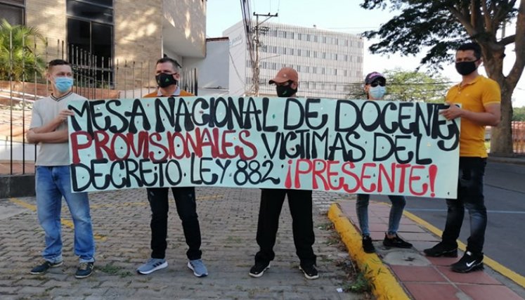 Docentes del Catatumbo. 