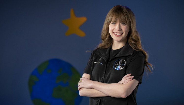 Hayley Arceneaux cumplirá su sueño y viajará al espacio. / Foto: AFP