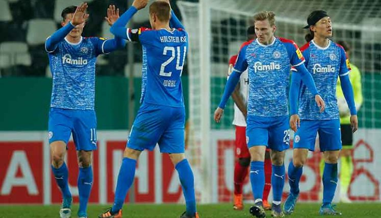 Holstein Keil, equipo alemán de la segunda división, jugará la semifinal de la Copa de Alemania. 