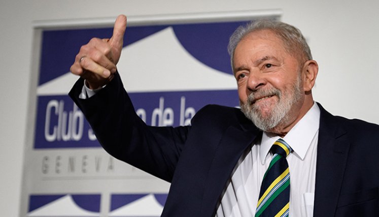 Expresidente brasileño Luiz Inácio Lula da Silva.  Foto: AFP