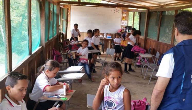 Las instituciones educativas públicas del departamento incrementaron en casi 6.000 el número de niños matriculados.  / Foto: Archivo