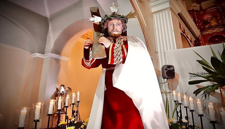 Se han trasladado las imágenes más representativas como la de Cristo Rey, Jesús Nazareno y la Ultima Cena. / Foto: Cortesía/ La Opinión
