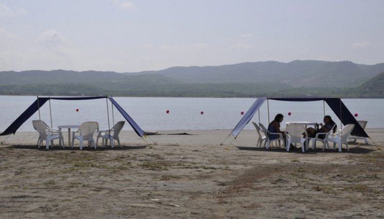 Las playas fueron cerradas como medida preventiva de contagios masivos de COVID-19./FOTO: Colprensa