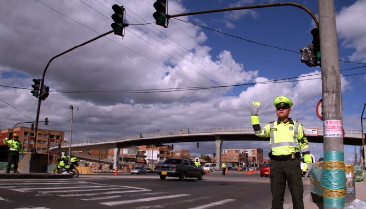 Las autoridades informaron que se sancionaron a 1.724 conductores por infringir las normas de tránsito./FOTO: Colprensa
