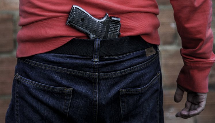 Porte legal de armas.  Foto: Colprensa
