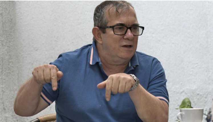 Rodrigo Londoño, presidente de los Comunes (antes Farc), envió una carta éste martes al Senado y la Cámara de Representantes de los Estados Unidos./Foto: Colprensa