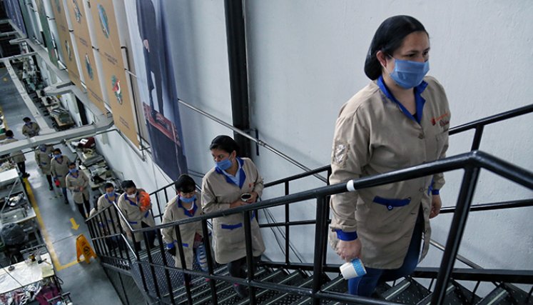 Zona comercial después de la pandemia