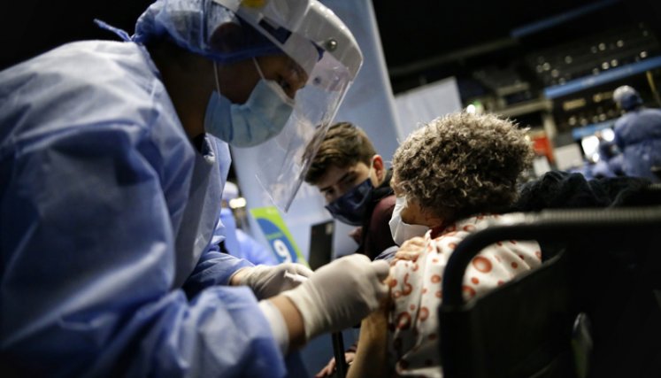 Avanza el plan de vacunación contra el coronavirus en Colombia. / Foto: Colprensa