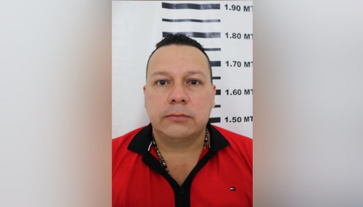 Rolando Vindas Abarcas, fue capturado en la capital de Norte de Santander./ Cortesía