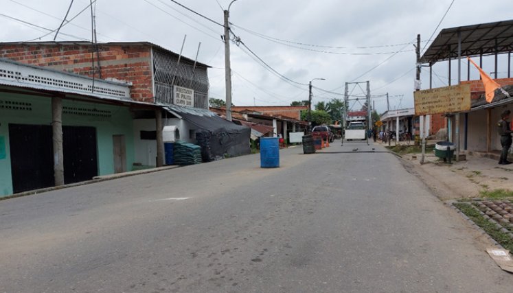 En medio de la asonada también hubo hostigamiento a disparos / Foto: Cortesía 