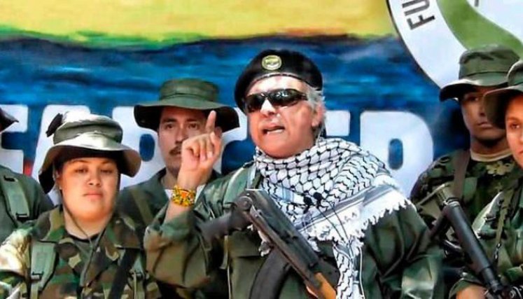 Jesús Santrich, quien está pedido en extradición por narcotráfico por la justicia de Estados Unidos, pertenece a la disidencia de las Farc autodenominada ‘Nueva Marquetalia, liderada por Iván Márquez. / Foto: Colprensa