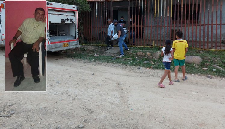 El crimen ocurrió en la casa donde vivía la víctima, en el barrio Morelli./ Foto La Opinión